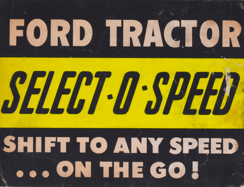 Select-O-Speed – den første powershift-transmission